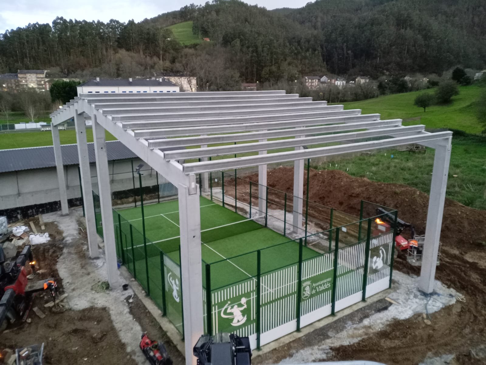 Detalle de pieza prefabricada